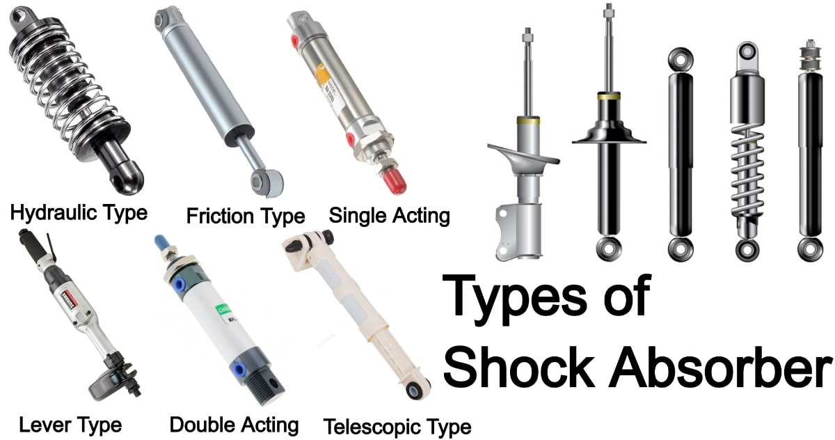 Types of Shock Absorber - Engineering Learner